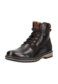 BULLBOXER - Leder/Textil Stiefelette - Dunkelbraun