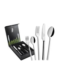 PICARD & WIELPÜTZ Tafelbesteck inkl. Besteckbox Ventura 30er Set silber - VENTURA - silber