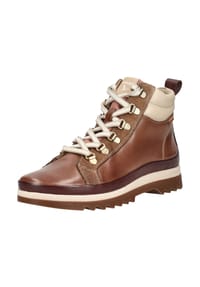 PIKOLINOS - Leder Stiefelette VIGO W3W - Braun/Beige
