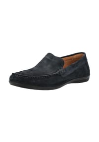 iMAC® - Veloursleder Slipper - Blau