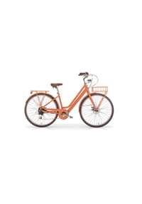 mbm - Elektro-Citybike LA RUE 2.0, peach orange - orange