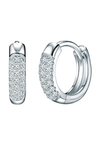 Rafaela Donata - Damen Ohrringe aus 925/- Sterling Silber in Silber mit Zirkonia - silber