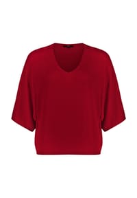 zero - Feinstrickpullover kurzarm - Candy Red