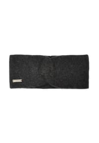 SEEBERGER - Cashmere Stirnband  mit Knotendetail 17325-0 - 10 BLACK