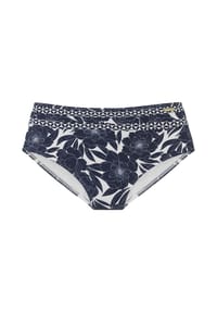 Sunseeker - Bikinihose "BLOSSOM", Mix-Kini, für Damen - NAVY-PRINT 12505