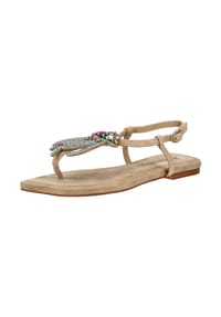 ALMA EN PENA - Leder Zehensteg - Sand