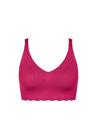 sloggi - Bralette Zero Feel Bliss, Dot-Bonding, für Damen - 00NW BERRY