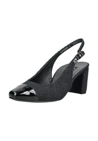 paul green - Lederimitat/Textil Pumps - Black