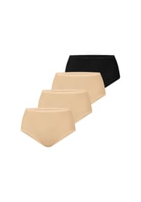nur die - Taillenslip Bio-Baumwolle GOTS-zertifiziert - beige, schwarz 1
