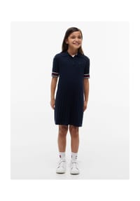 TOMMY HILFIGER - Shirtkleid, Polokragen, für Kinder - C1G  BLUE