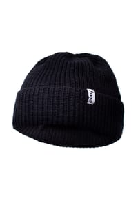 eivy - Beanie Shorty mit gewebten Label - Black