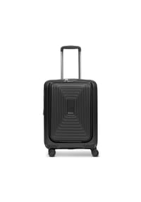 REDOLZ Essentials 14 - Essentials 14 4 Rollen Kabinentrolley S 55 cm Laptopfach mit Dehnfalte - aubergine metallic