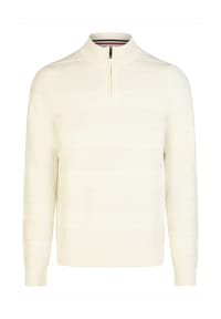 HECHTER PARIS - Strickjacke Strukturierter Feinstrick - antique white