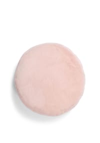 ESSENZA Dekokissen Mads Furry - Mads Furry - Denim