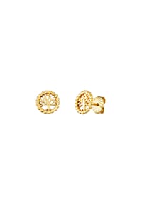 Julie Julsen® - Ohrstecker 925/- Sterling Silber - gelb
