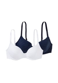 Speidel. - Schalen-BH 2er Pack Cotton & More - Blueberry