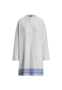 POLO RALPH LAUREN - Nachthemd Breezy Blockprint - white cloud