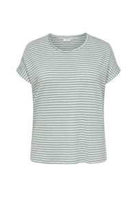 ONLY CARMAKOMA - T-Shirt, Ärmelaufschlag, für Damen - 254595001 JADEITE