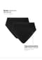 CALIDA Damen Slip im Doppelpack, high waist Elastic Duopack Bild 10