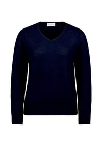 BETTY BARCLAY - Kaschmir-Pullover mit V-Ausschnitt - Adria