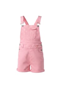 Solang - Overall mit Trägern, Brusttasche und seitlichen Knopfdetails - Pistaziengrün