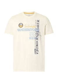 JAN VANDERSTORM - T-Shirt FLYSEN - wollweiß