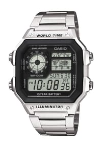 CASIO - TIMELESS COLLECTION Herrenuhr "AE-1200WHD-1AVEF" - SILBER