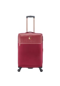 ELLE - Giant Koffer Giant aus widerstandsfähigem Nylon - Burgund
