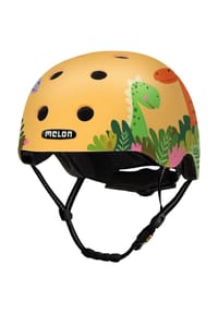 melon® - Kinderfahrradhelm Urban Active, big bronto matt - gelb