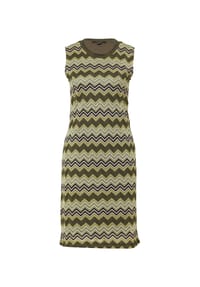 comma, - Shirtkleid, knielang, für Damen - 71S8 GREEN