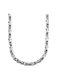 Adelia's Men Bold Style - Halskette – Königskette aus Edelstahl 45 cm - silber