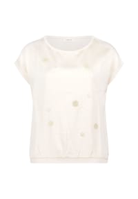 CARTOON - Casual-Shirt mit Rippbündchen - Patch Cream/Gold