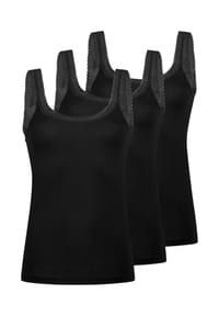 mey - Unterhemd / Top 3er Pack Modal Lace - Bailey