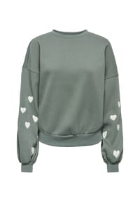 ONLY® - Pullover MACY Sweatshirt - grün