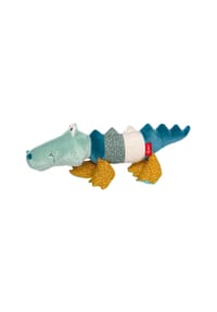 sigikid® - Krokodil Patchwork Sweety ,  für Babys und Kinder - mintgrün/mehrfarbig