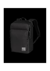 Jack Wolfskin - Rucksack, Laptopfach, Zweiwegereißverschluss - BLACK