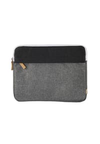 hama - Laptop-Sleeve "Florenz", bis 28 cm (11"), Schwarz/Grau - Grau
