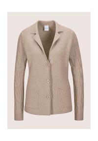 MADELEINE - Eleganter Blazer mit Reverskragen - berber / melange