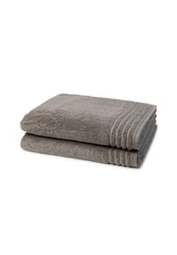 VOSSEN® 2 X Duschtuch im Set Vienna Style Supersoft - Vienna Style Supersoft - Apricot