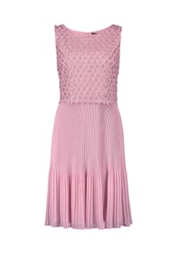 Vera Mont - Cocktailkleid mit Plissee - Pink Orchid