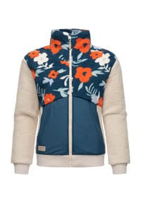 ragwear™ - Fleecejacke Madaras Flower - Beige