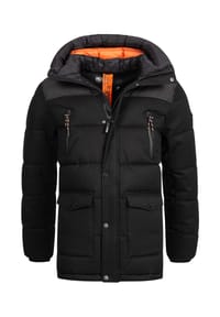 INDICODE - Winterjacke Krem - Black