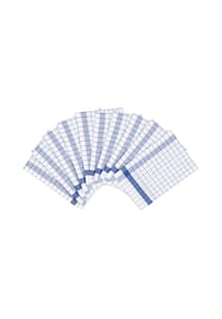 ROSS® 10 X Geschirrtuch im Set Exclusiv - Exclusiv - Blau