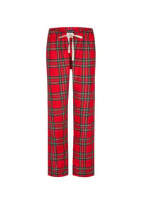 HAPPY SHORTS - Pyjamahose Christmas - anthra kariert