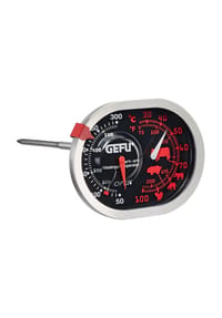 GEFU® - Braten-Ofenthermometer - SILBER/SCHWARZ