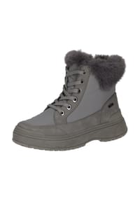 Caprice - Lederimitat/Textil Stiefelette - Taupe