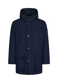 HECHTER PARIS - Parka Functional mit Stehkragen und abnehmbarer Kapuze - midnight blue