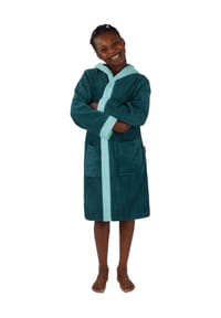 normani® - Frottee Kinderbademantel aus Bio-Baumwolle - Blau