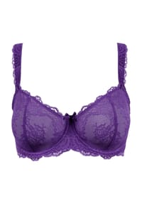 Aubade - Bügel-BH, Spitze, für Damen - 0 SPICED PLUM