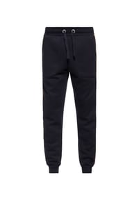 KING KEROSIN - Jogginghose mit Schriftzug seitlich Natural Born Badass - schwarz